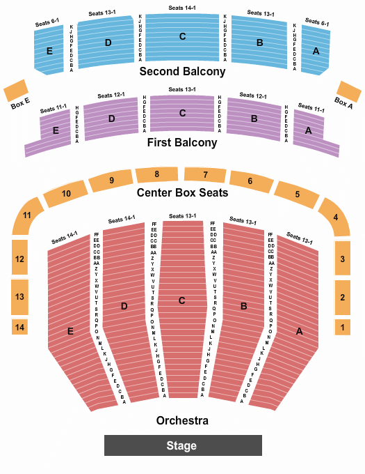 Keller Auditorium Hadestown Seating Chart